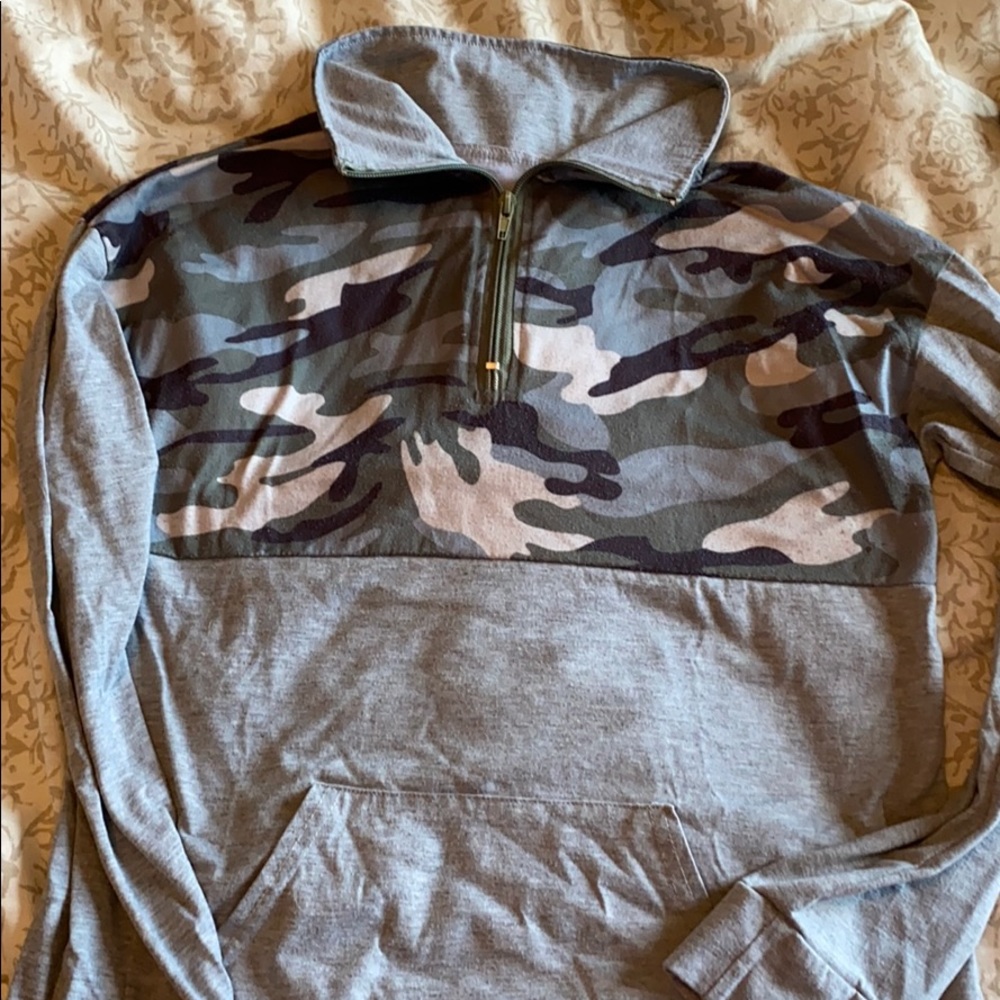 3/4 zip sweater